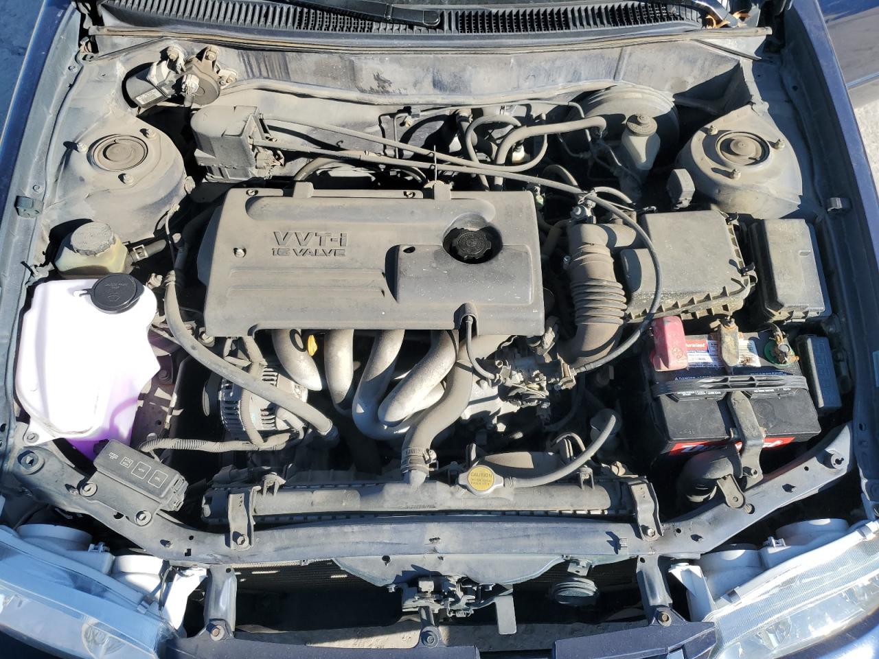 2002 Toyota Corolla VIN 1NXBR12E02Z640813 Copart auction photo, front end / rear end damage thumbnail 13
