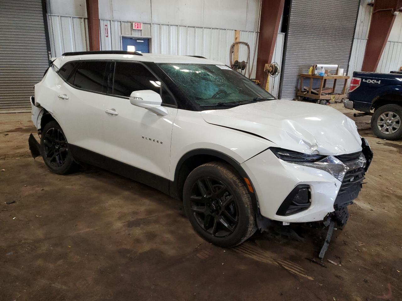 2020 Chevrolet Blazer VIN 3GNKBCRS4LS708197 Copart auction photo, rear end / front end damage thumbnail 4