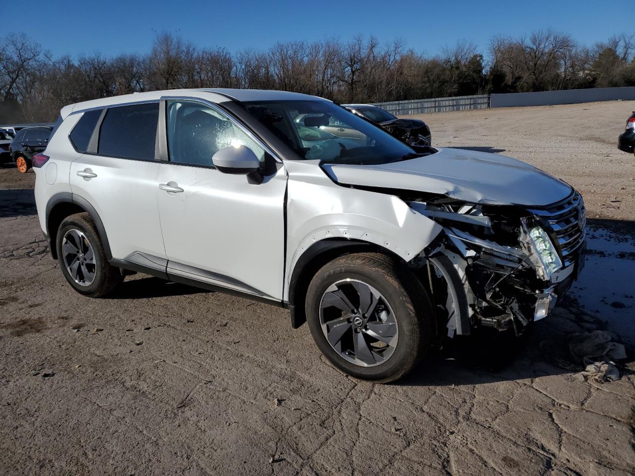 2024 Nissan Rogue VIN JN8BT3BA8RW361868 Copart auction photo, front end / side damage thumbnail 4