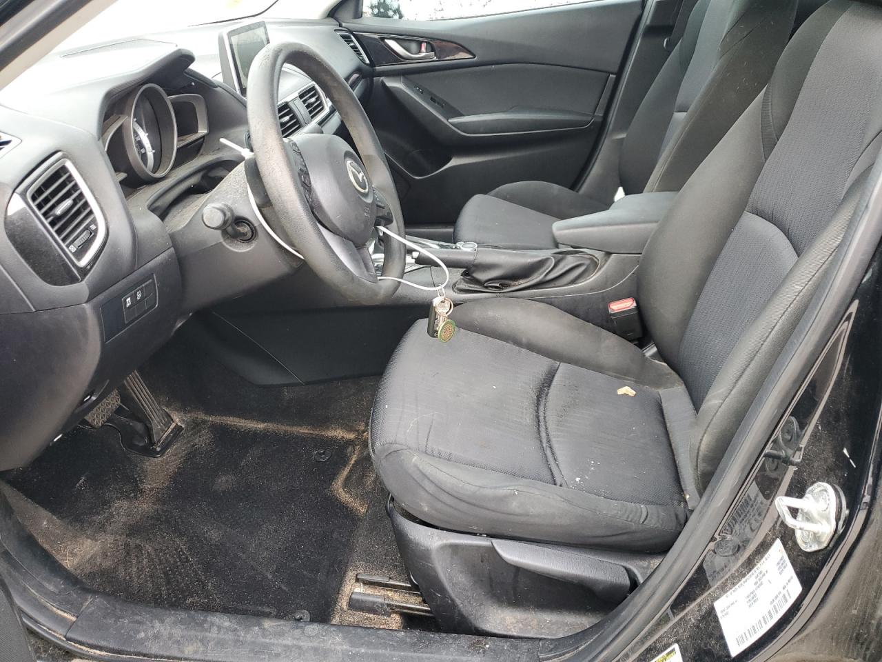 2016 Mazda 3 VIN 3MZBM1T78GM238243 Copart auction photo, front end damage thumbnail 7