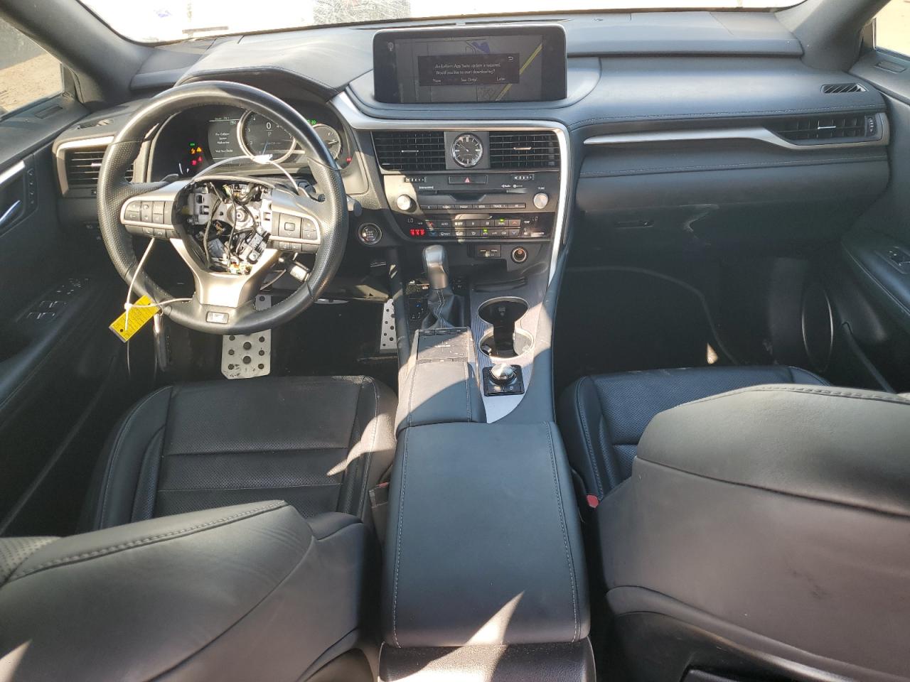 2022 Lexus RX VIN 2T2YZMDA2NC318648 Copart auction photo, front end / side damage thumbnail 8