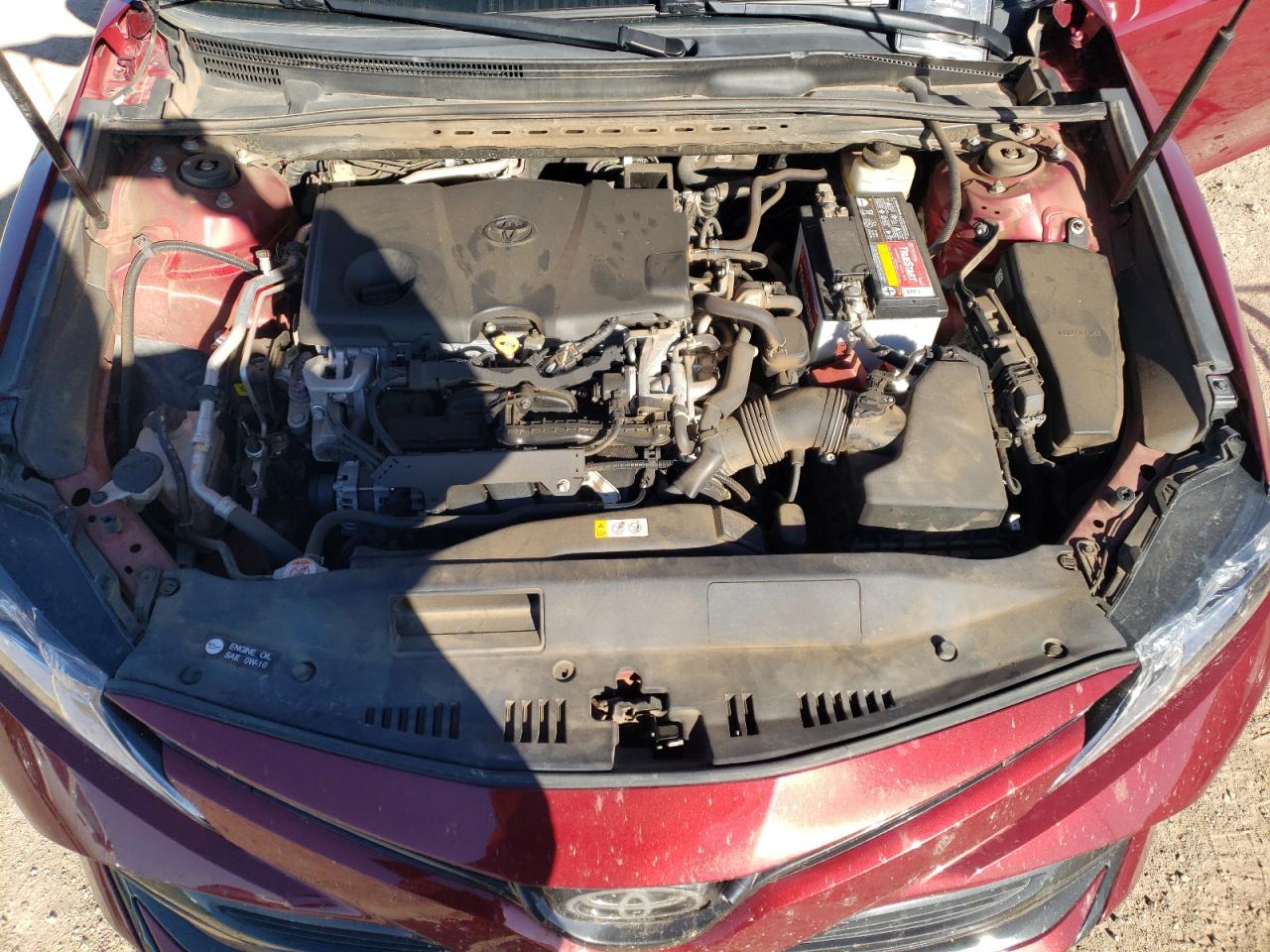 2020 Toyota Camry VIN 4T1C11BK2LU011217 Copart auction photo, rear end / minor dent/scratches damage thumbnail 11