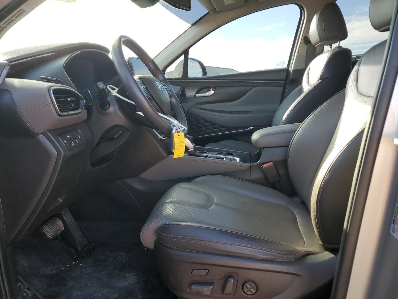 2020 Hyundai Santa Fe VIN 5NMS53AA4LH184690 Copart auction photo, rear end damage thumbnail 7