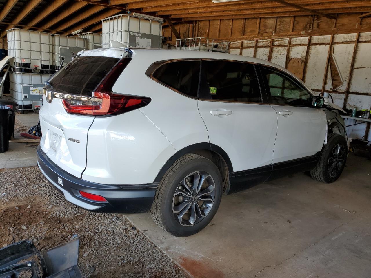 2022 Honda CR-V VIN 2HKRW2H54NH613184 Copart auction photo, front end damage thumbnail 3