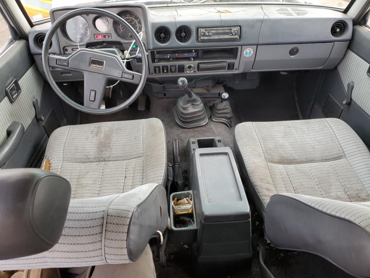 1987 Toyota Land Cruiser VIN JT3FJ60G5H1138179 Copart auction photo, front end / rear end damage thumbnail 8
