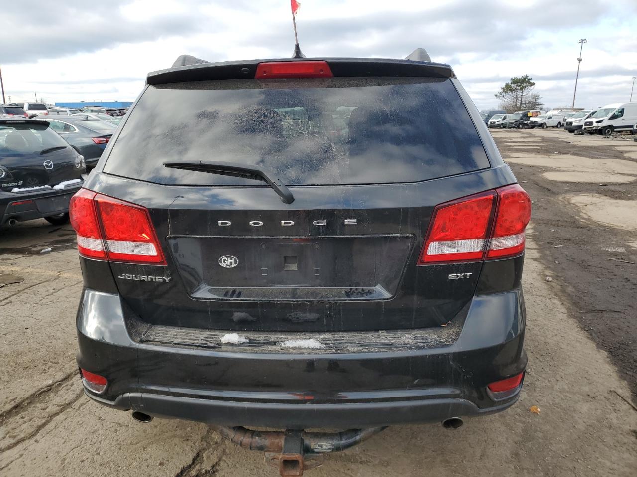 2013 Dodge Journey VIN 3C4PDCBG2DT538559 Copart auction photo, front end / undercarriage damage thumbnail 6
