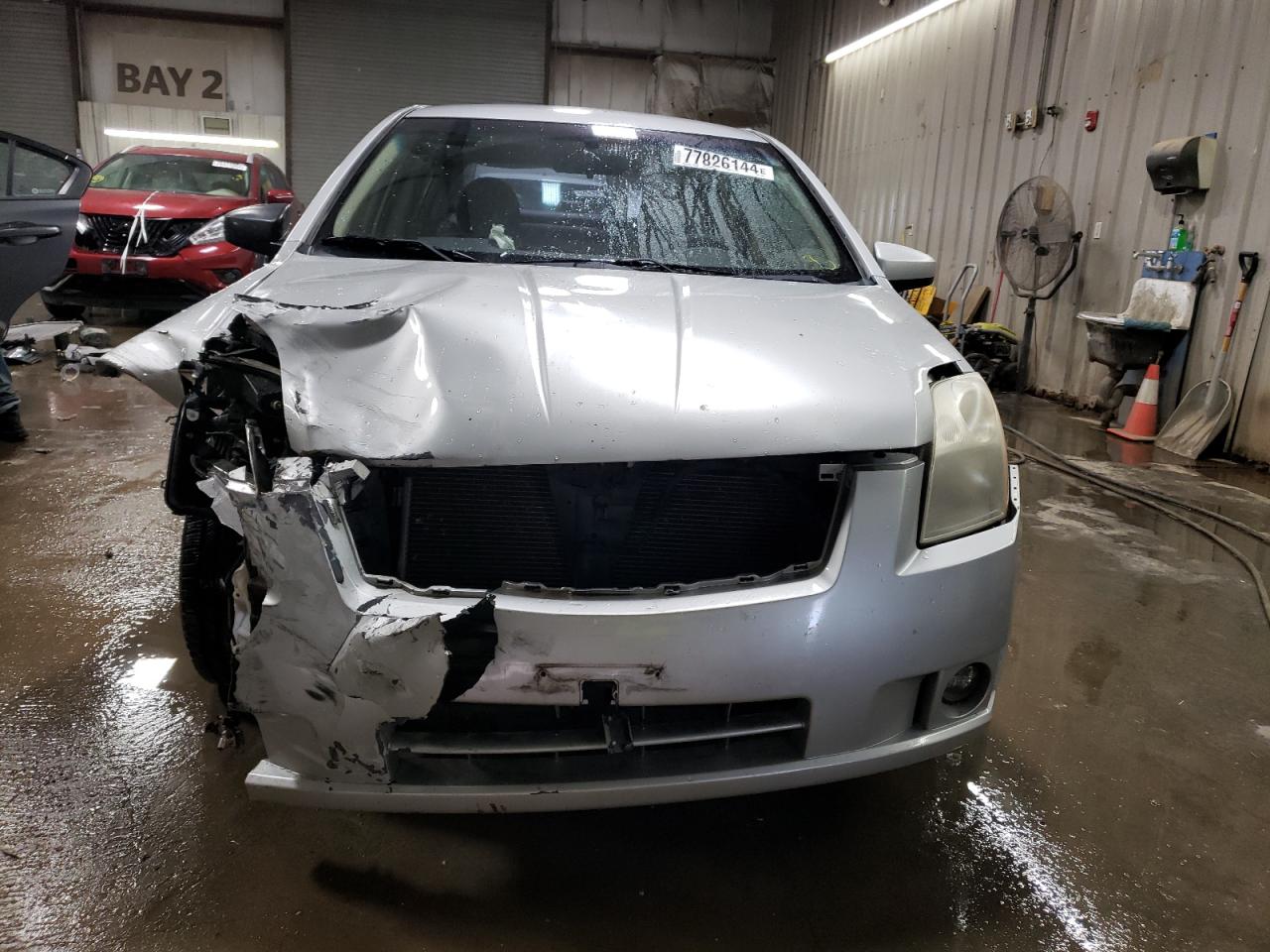 2008 Nissan Sentra VIN 3N1AB61E28L610298 Copart auction photo, front end damage thumbnail 5
