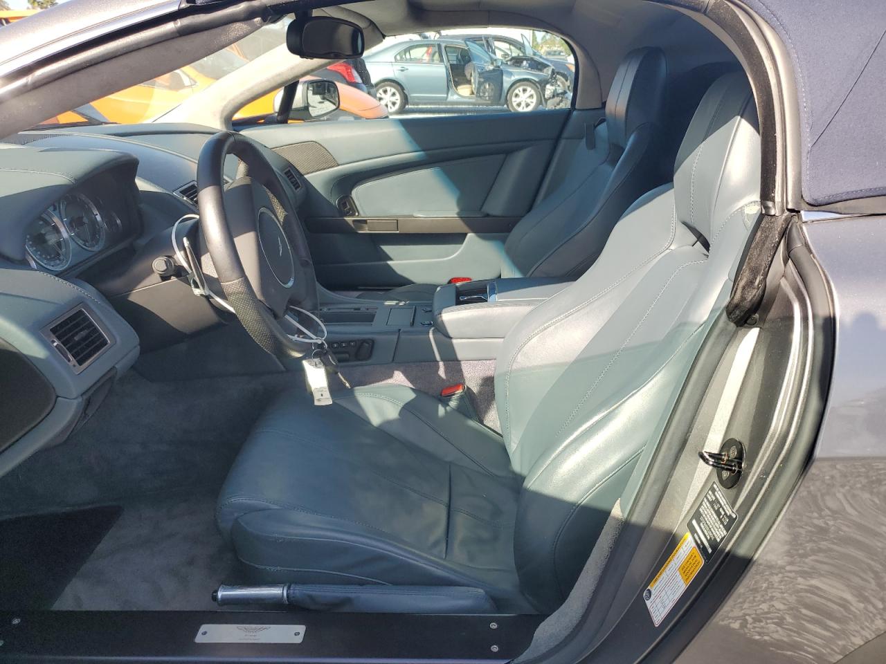 2008 Aston Martin Vantage VIN SCFBF04B98GD08942 Copart auction photo, water/flood damage thumbnail 8