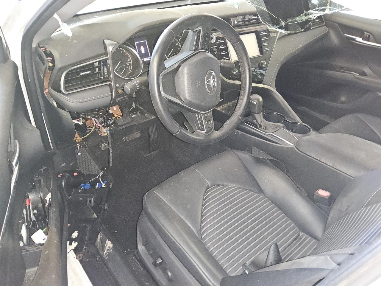 2019 Toyota Camry VIN 4T1B11HK5KU221229 Copart auction photo, front end / top/roof damage thumbnail 8