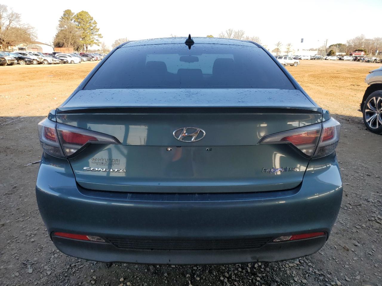 2016 Hyundai Sonata VIN KMHE24L13GA014910 Copart auction photo, front end damage thumbnail 6
