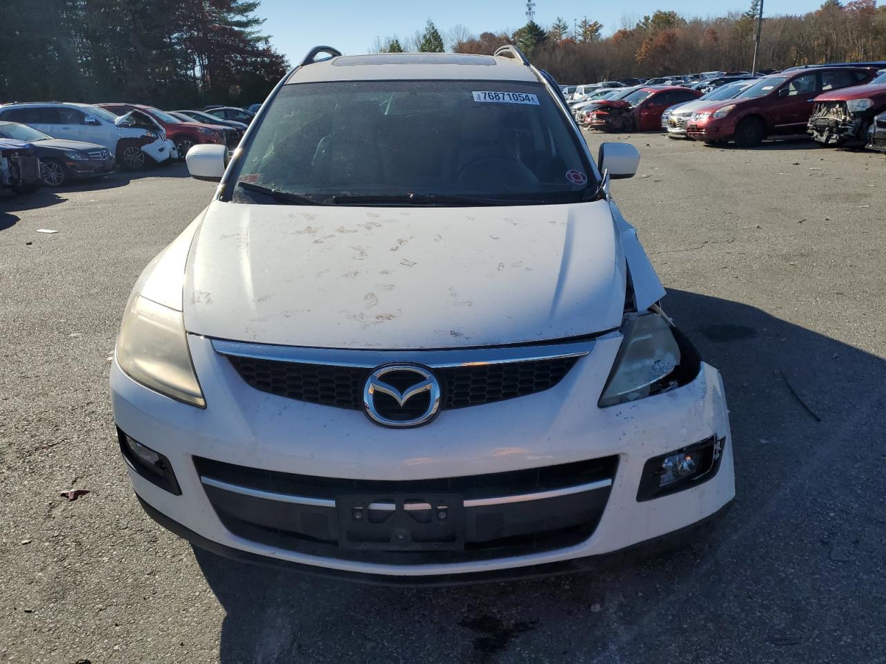 2009 Mazda CX-9 VIN JM3TB38VX90176261 Copart auction photo, front end / minor dent/scratches damage thumbnail 5