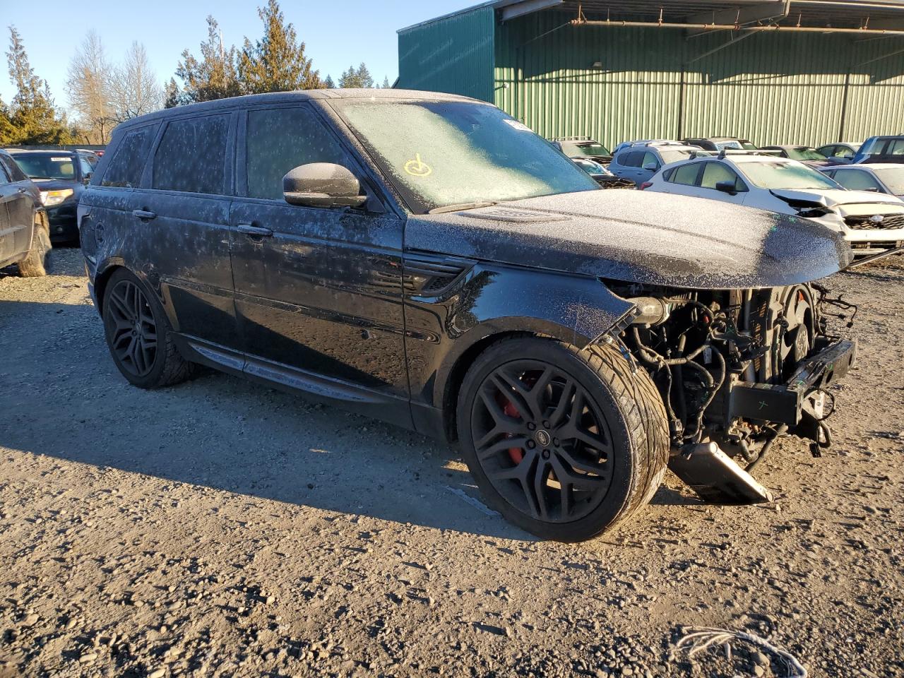 2015 Land Rover Range Rover VIN SALWR2TF7FA515360 Copart auction photo, front end damage thumbnail 4