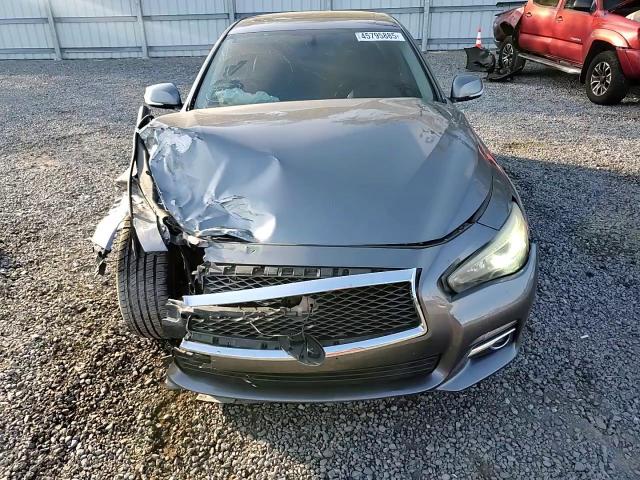 2014 Infiniti Q50 VIN JN1BV7AR8EM694827 Copart auction photo, front end damage thumbnail 15