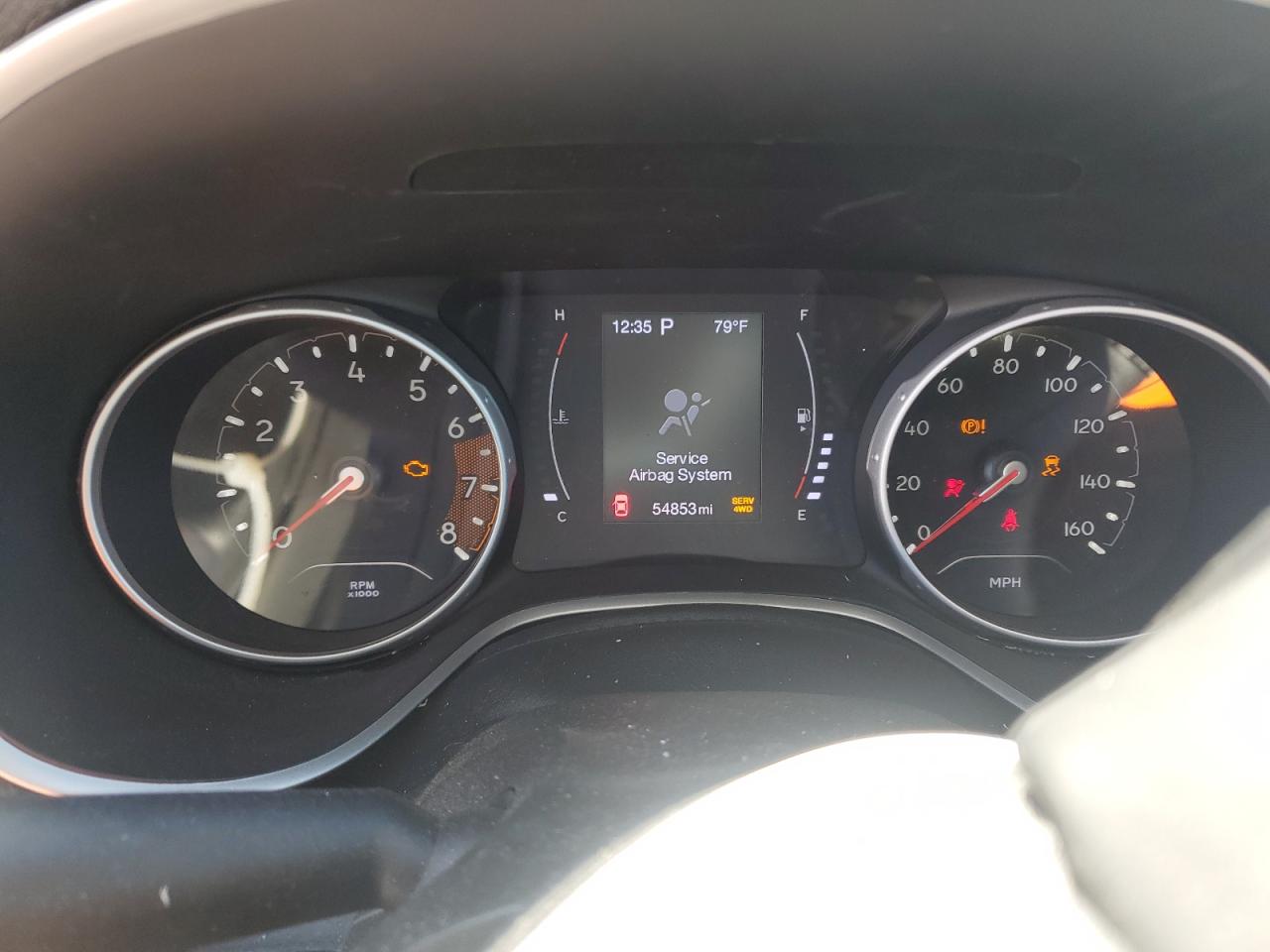 2020 Jeep Compass VIN 3C4NJDBB6LT255381 Copart auction photo, front end damage thumbnail 9
