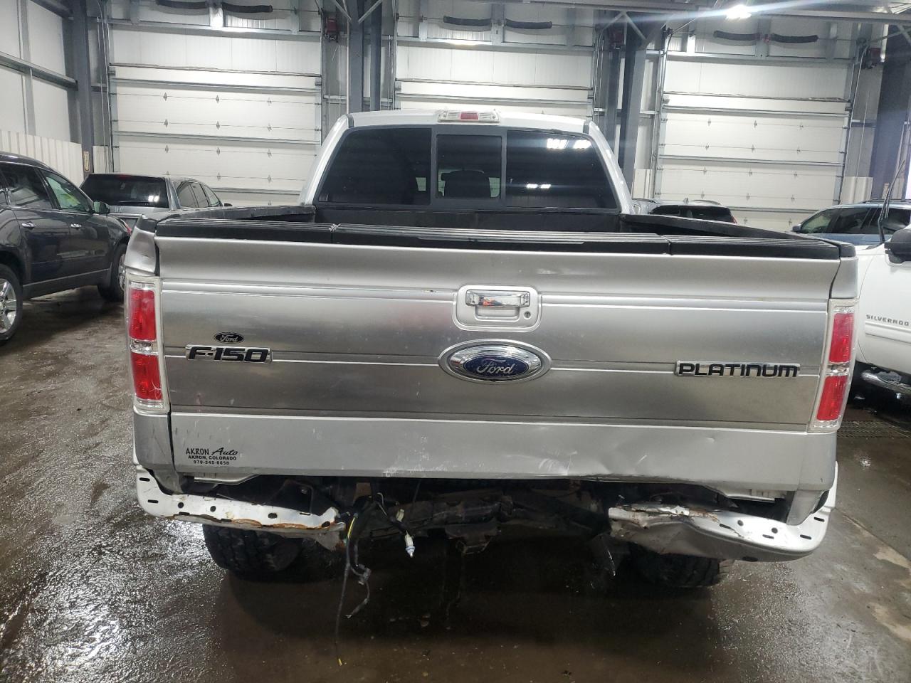 2011 Ford F-150 VIN 1FTFW1ET5BFC92634 Copart auction photo, rear end damage thumbnail 6
