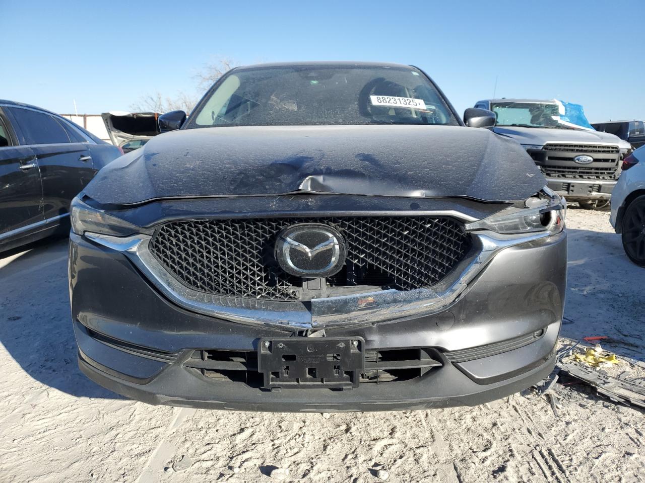 2020 Mazda CX-5 VIN JM3KFBDM4L0807391 Copart auction photo, front end damage thumbnail 5