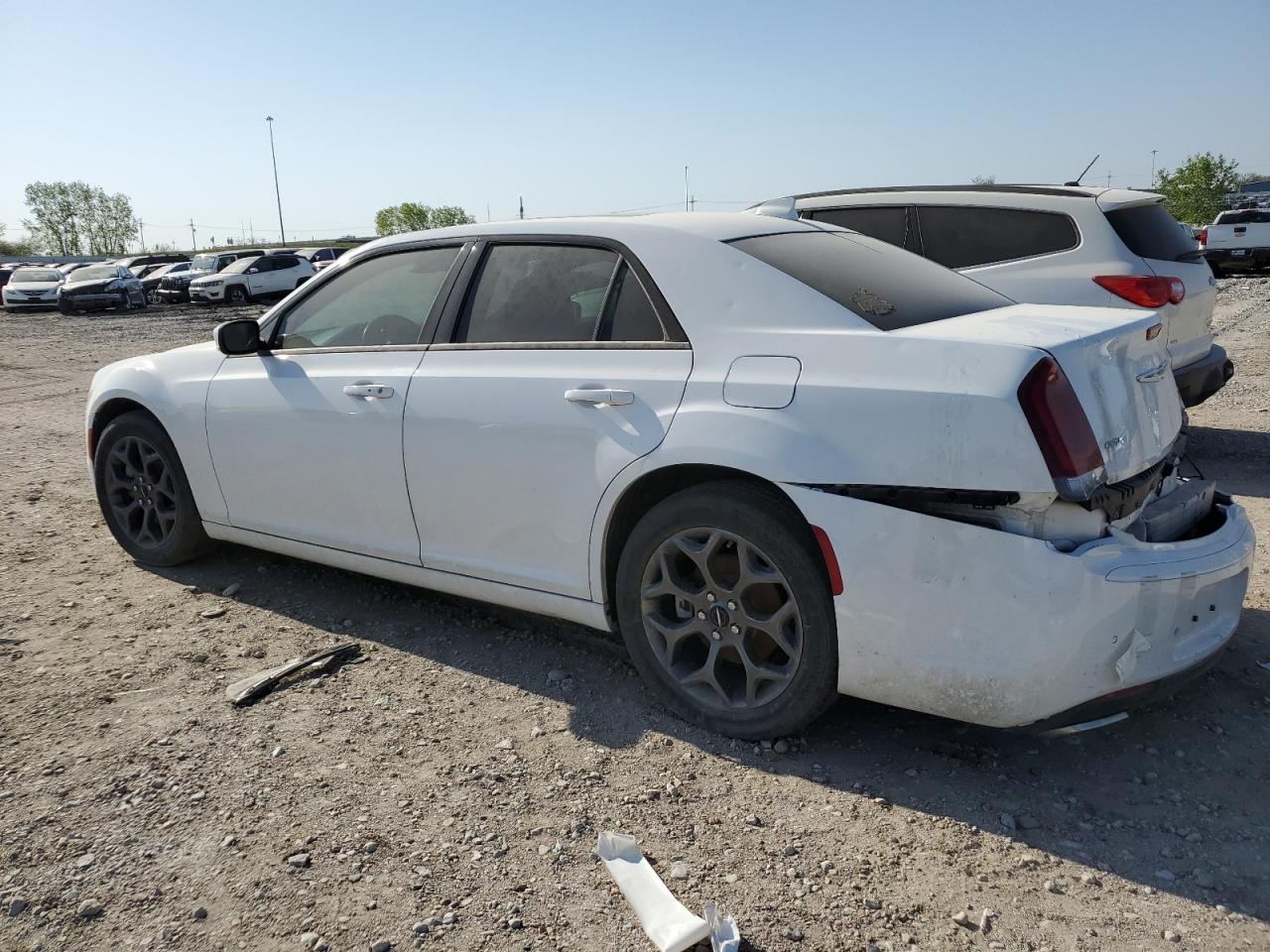 2018 Chrysler 300 VIN 2C3CCAGGXJH140524 Copart auction photo, rear end / hail damage thumbnail 2