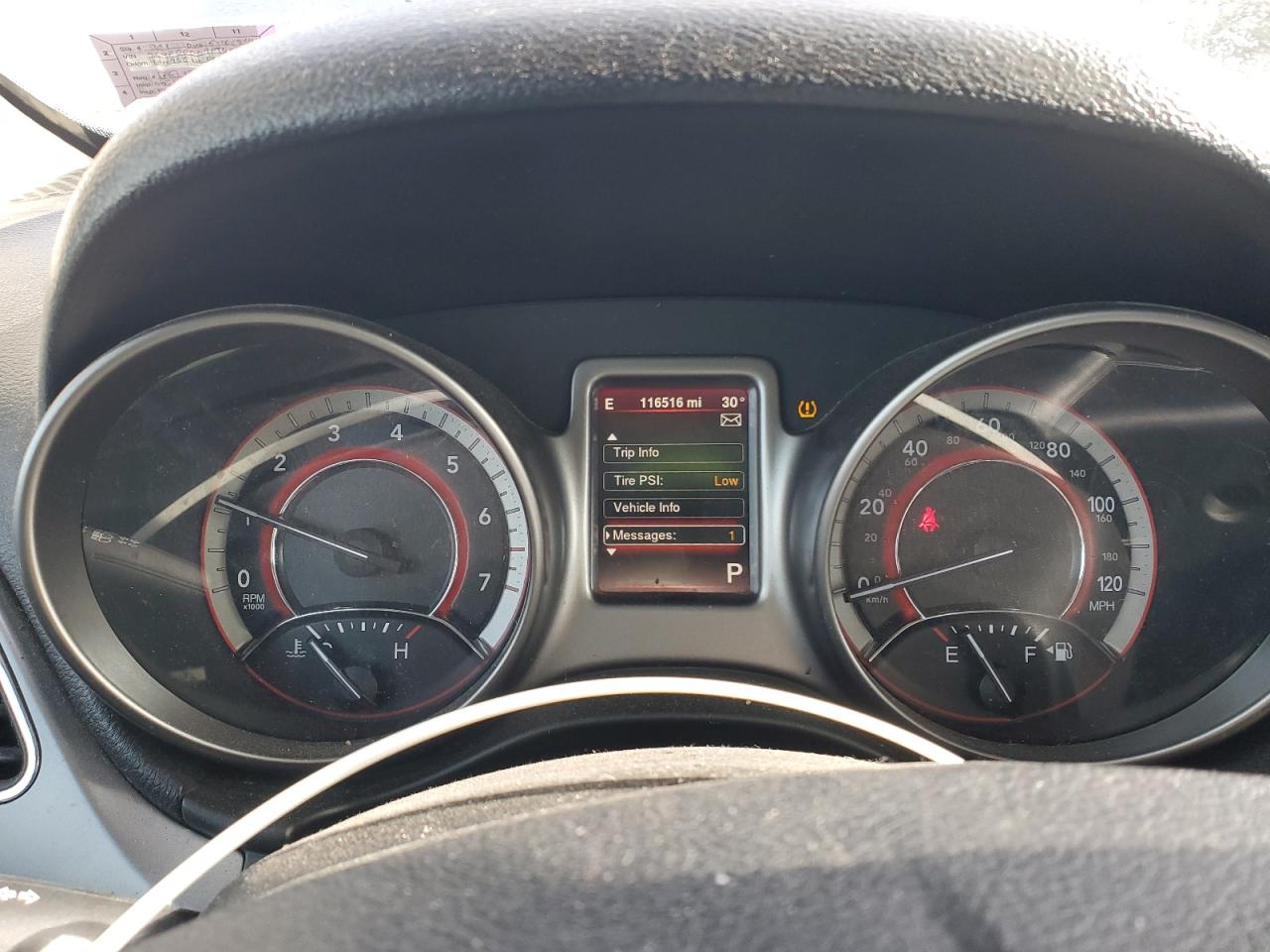 2015 Dodge Journey VIN 3C4PDDGG9FT601058 Copart auction photo, front end damage thumbnail 9
