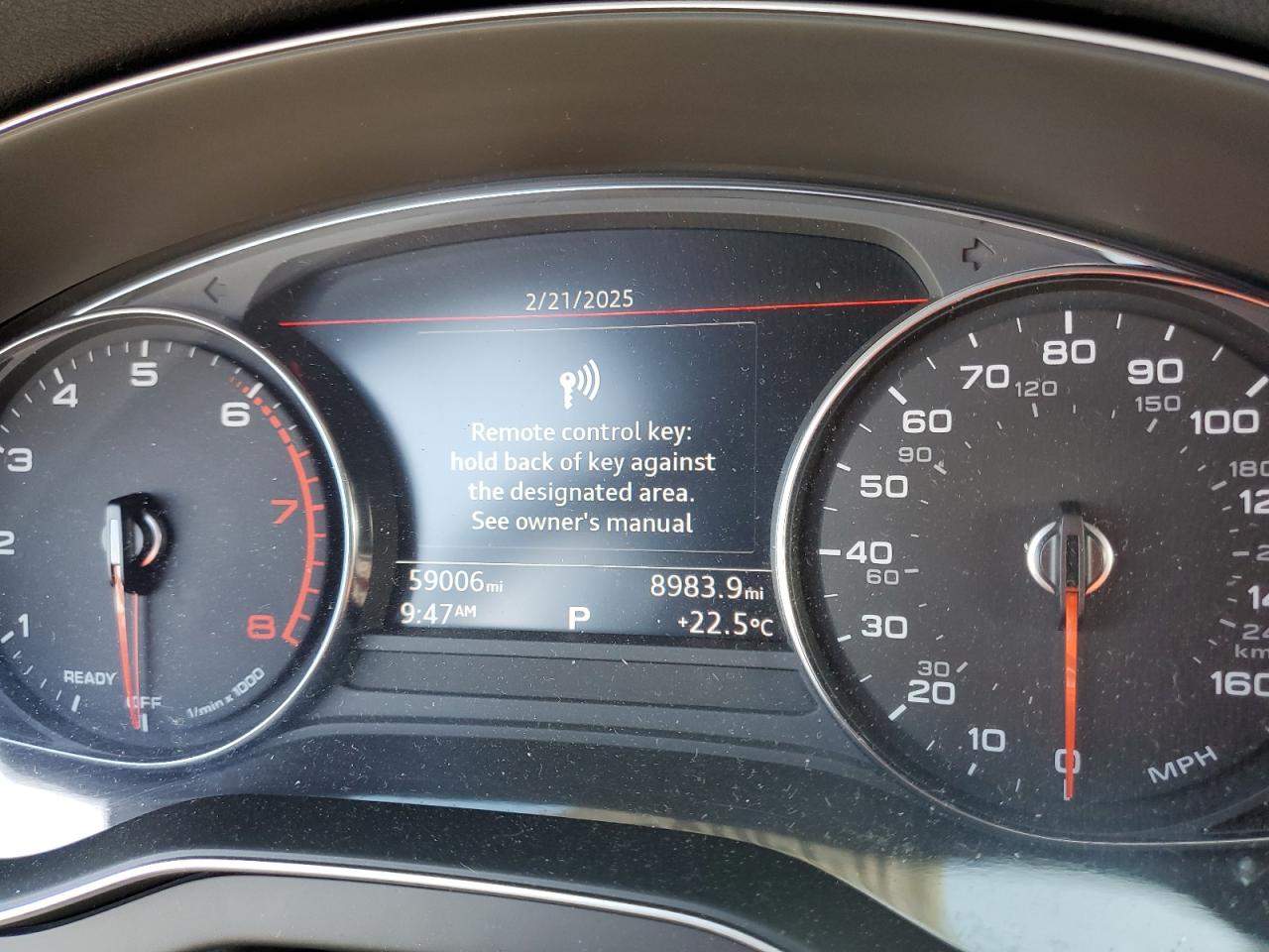 2019 Audi Q5 VIN WA1ANAFY2K2088317 Copart auction photo, front end damage thumbnail 9