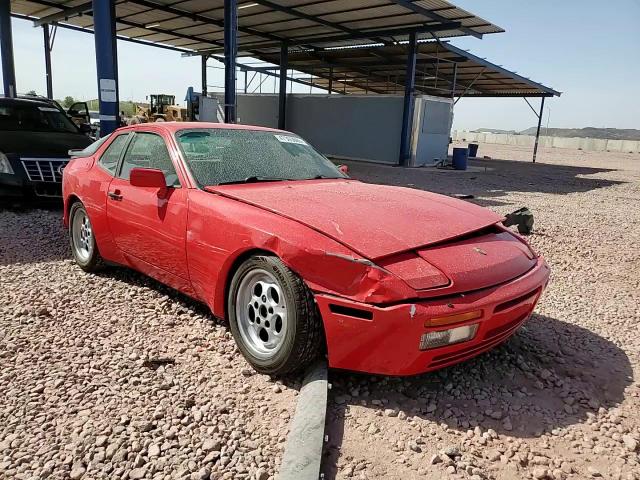 1986 Porsche 944 VIN WP0AA0954GN154787 Copart auction photo, front end damage thumbnail 11