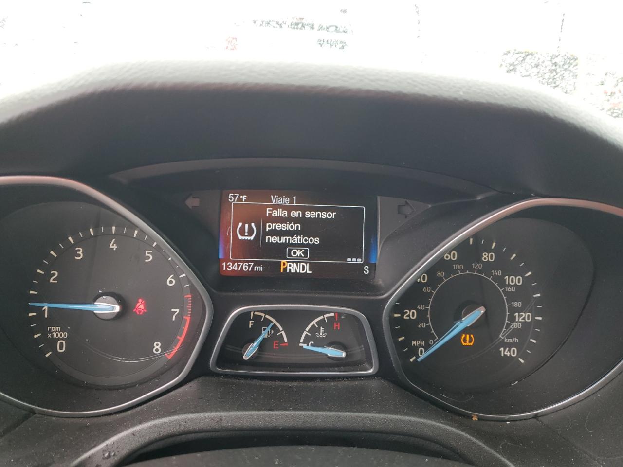2016 Ford Focus VIN 1FADP3K22GL268687 Copart auction photo, front end / rear end damage thumbnail 9