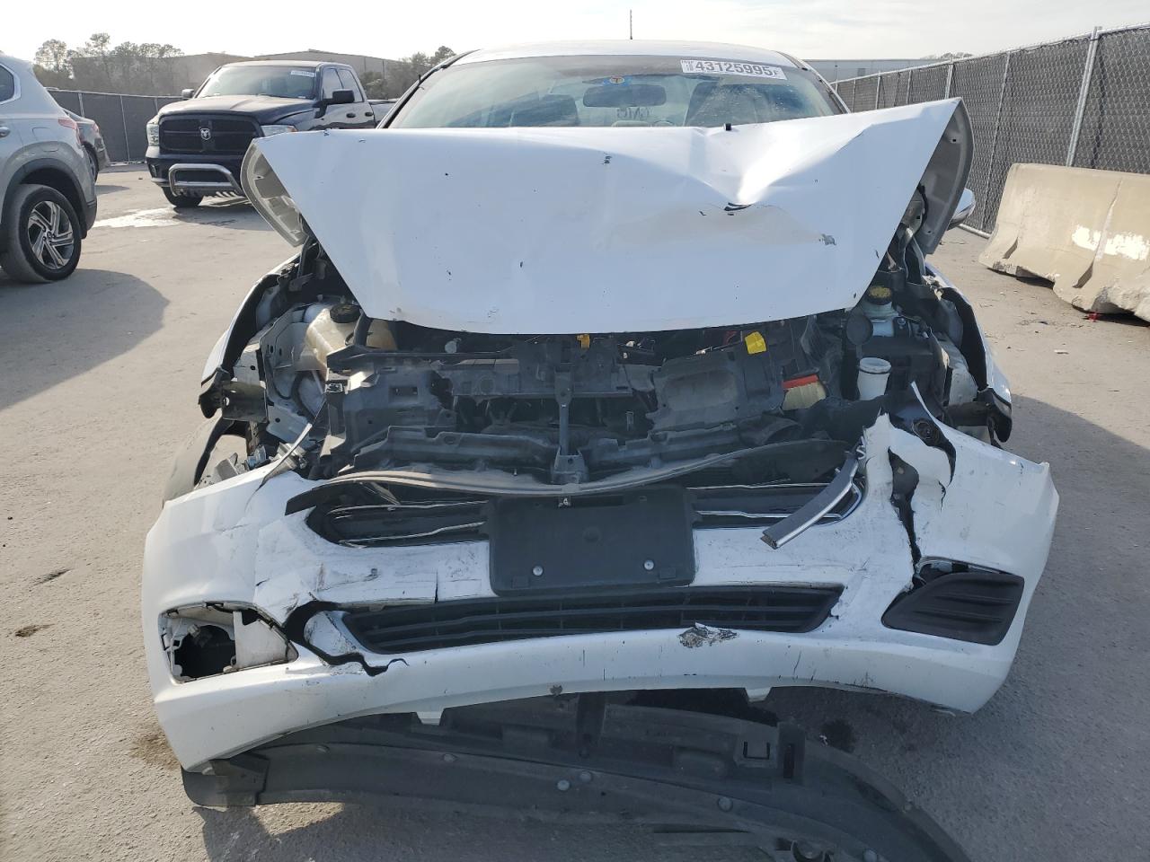2014 Ford Fiesta VIN 3FADP4BJ6EM151199 Copart auction photo, front end damage thumbnail 5