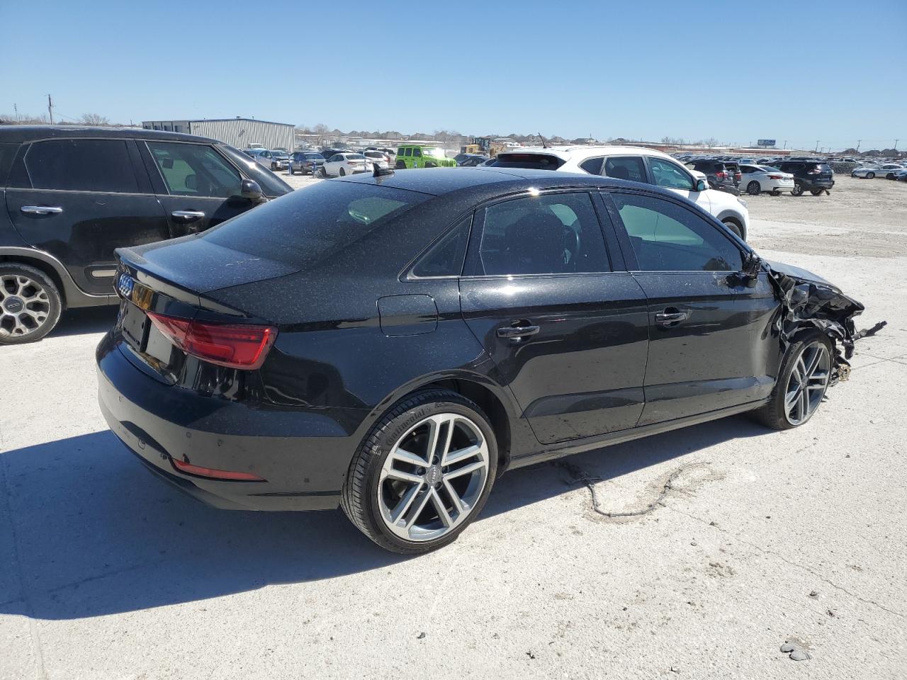 2020 Audi A3 VIN WAUAUGFF2LA105714 Copart auction photo, front end / undercarriage damage thumbnail 3