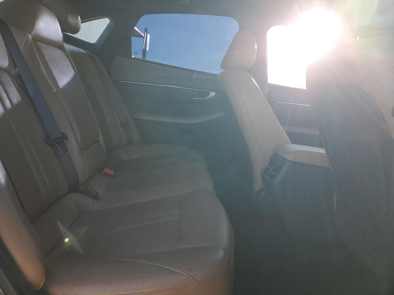 2020 Hyundai Sonata VIN 5NPEF4JA2LH057892 Copart auction photo, front end / minor dent/scratches damage thumbnail 10