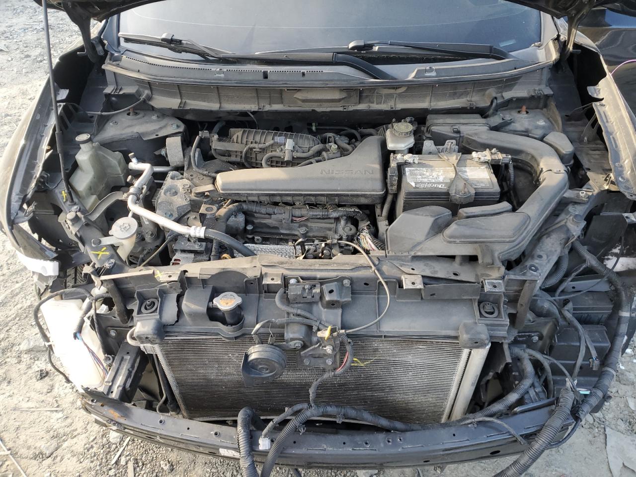 2018 Nissan Rogue VIN KNMAT2MV8JP519545 Copart auction photo, front end / side damage thumbnail 12