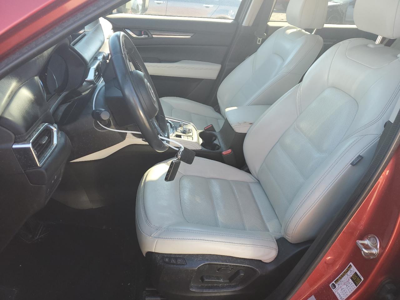 2021 Mazda CX-5 VIN JM3KFBAY3M0301513 Copart auction photo, rear end damage thumbnail 7