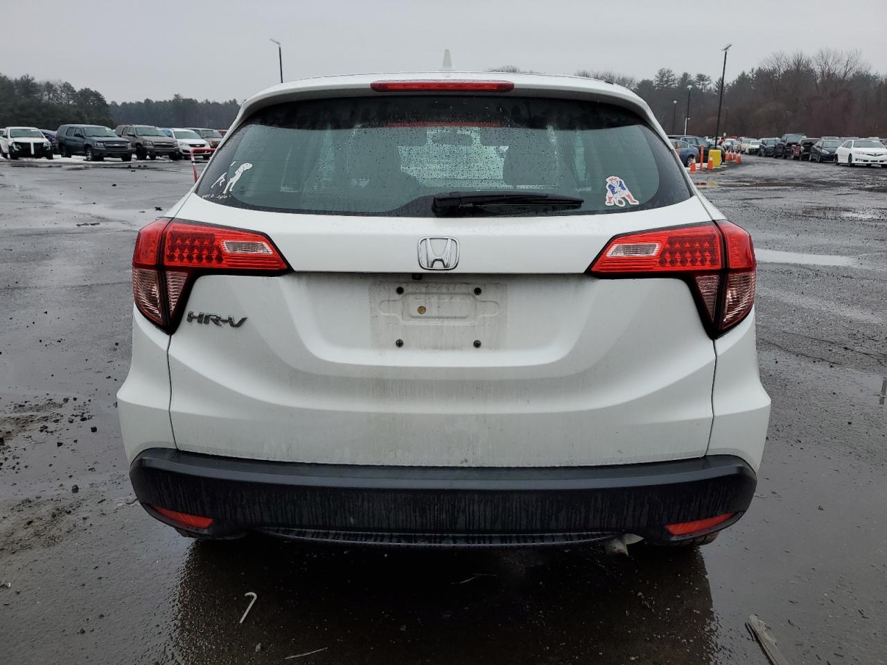 2016 Honda HR-V VIN 3CZRU5H3XGM717109 Copart auction photo, top/roof / minor dent/scratches damage thumbnail 6
