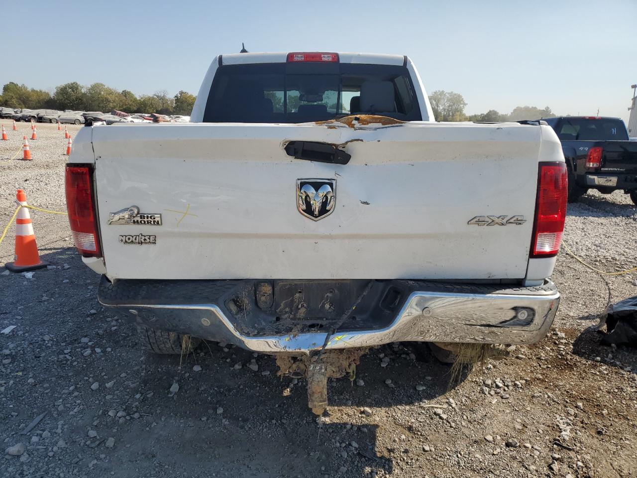 2018 RAM 1500 VIN 1C6RR7LG0JS122689 Copart auction photo, front end damage thumbnail 6
