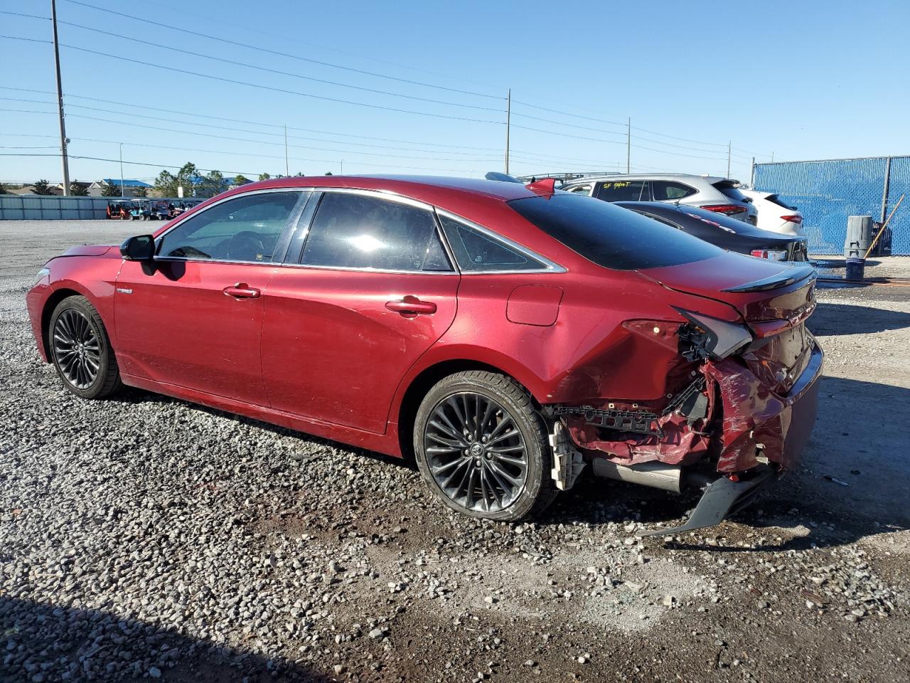 2019 Toyota Avalon VIN 4T1B21FB2KU001935 Copart auction photo, rear end damage thumbnail 2