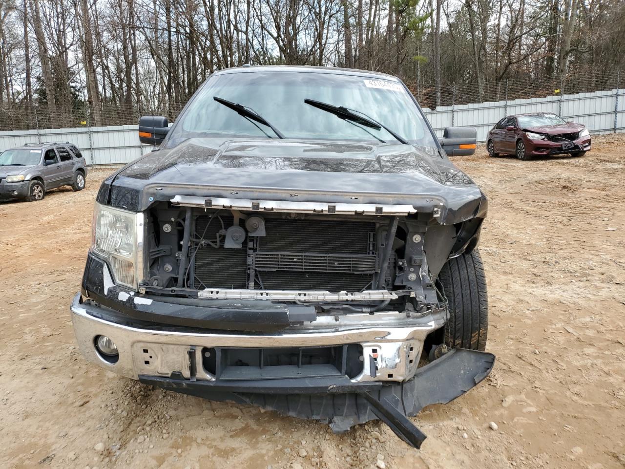 2014 Ford F-150 VIN 1FTFW1CF2EFA35206 Copart auction photo, front end / side damage thumbnail 5