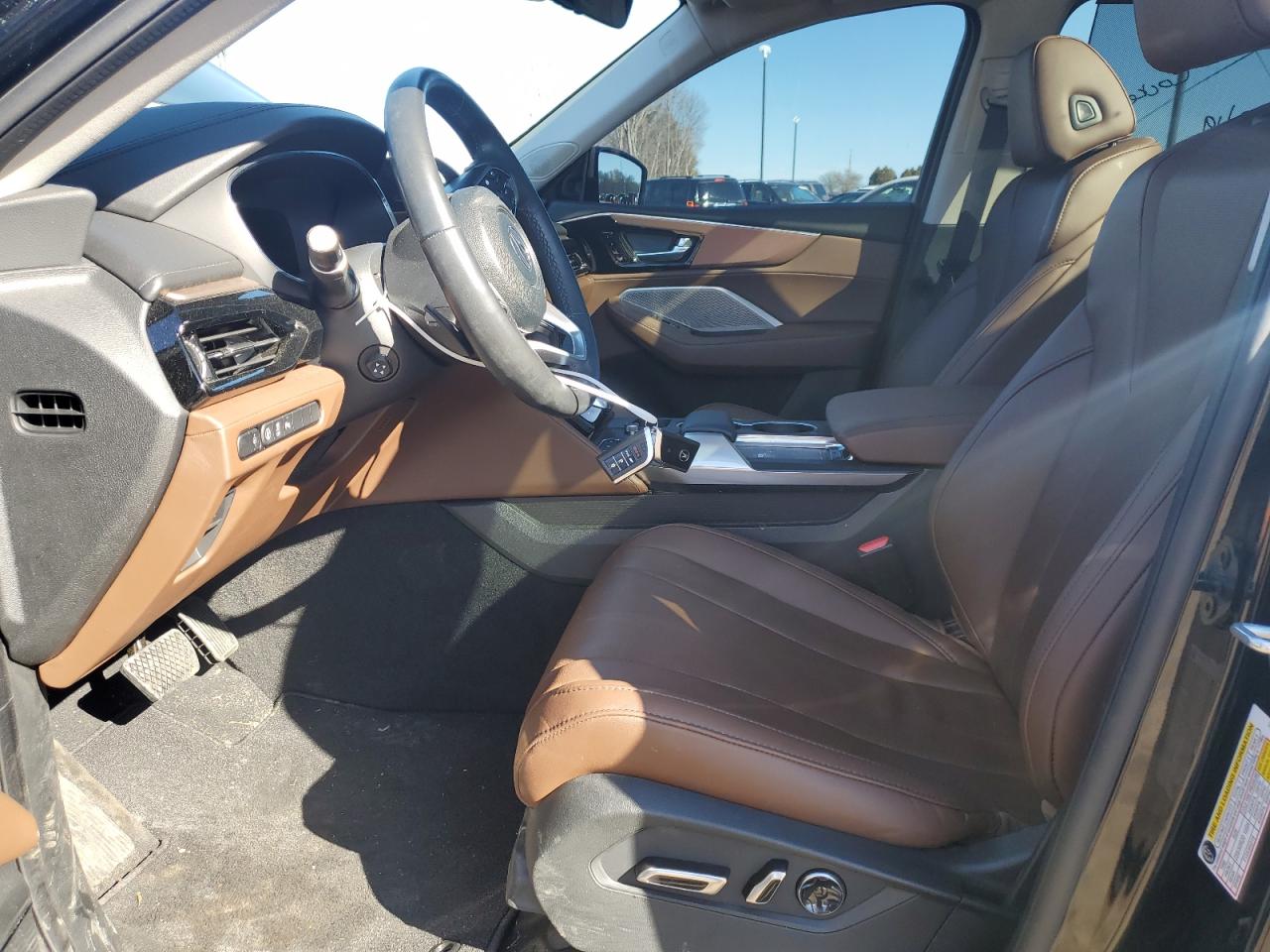 2023 Acura MDX VIN 5J8YE1H46PL019549 Copart auction photo, front end damage thumbnail 7