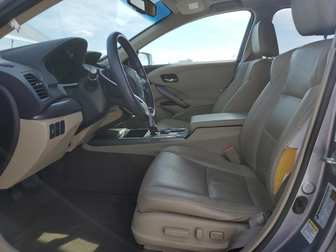 2014 Acura RDX VIN 5J8TB3H38EL007681 Copart auction photo, front end / side damage thumbnail 7