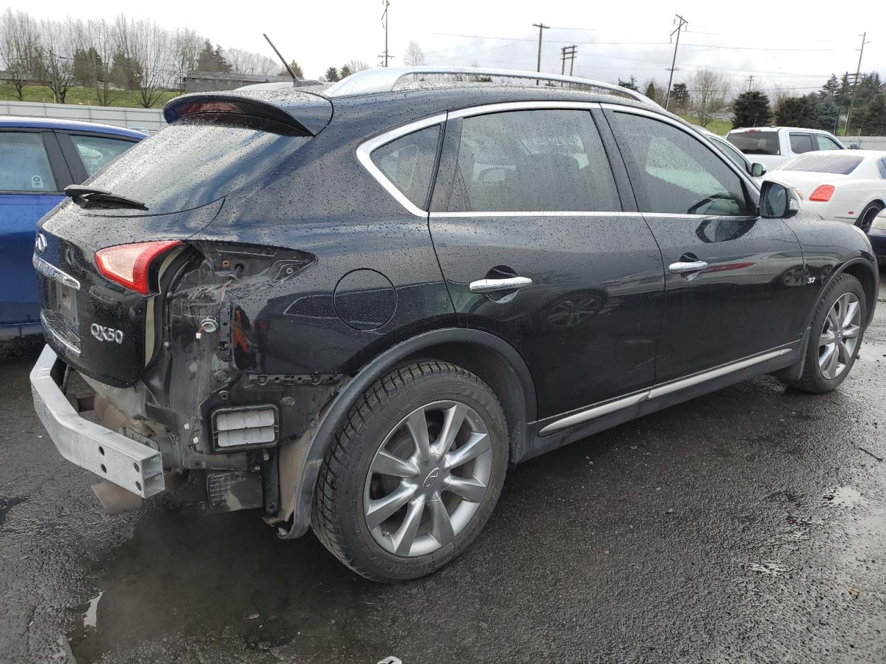 2016 Infiniti QX50 VIN JN1BJ0RR1GM271288 Copart auction photo, rear end damage thumbnail 3