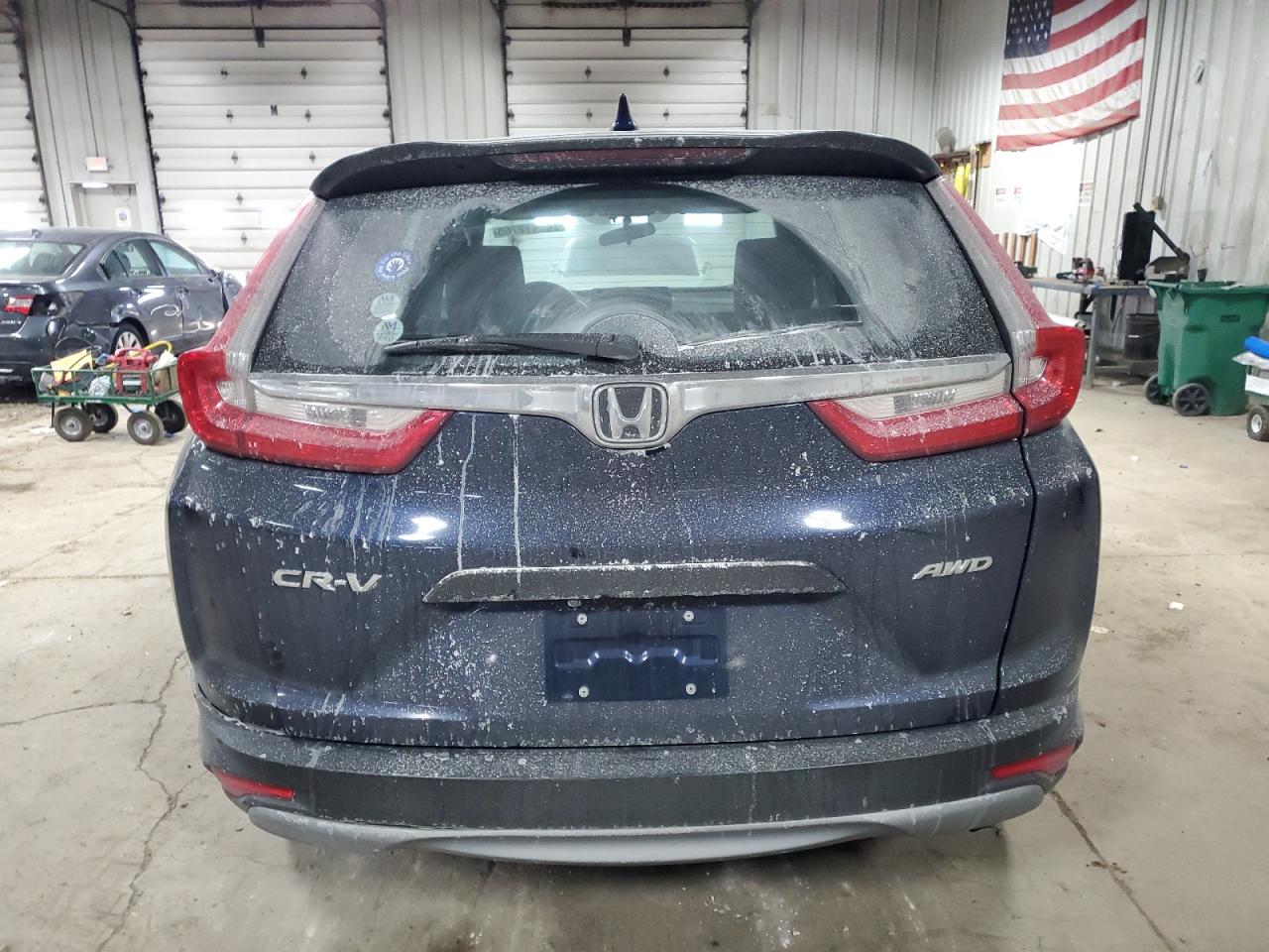 2018 Honda CR-V VIN 2HKRW6H39JH227599 Copart auction photo, front end / rear end damage thumbnail 6