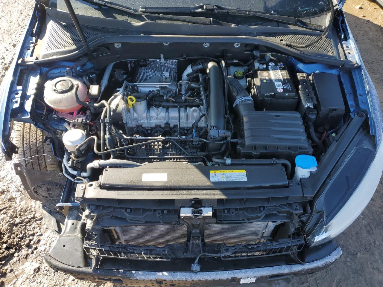 2021 Volkswagen Golf VIN 3VWG57AUXMM016474 Copart auction photo, rear end / front end damage thumbnail 11