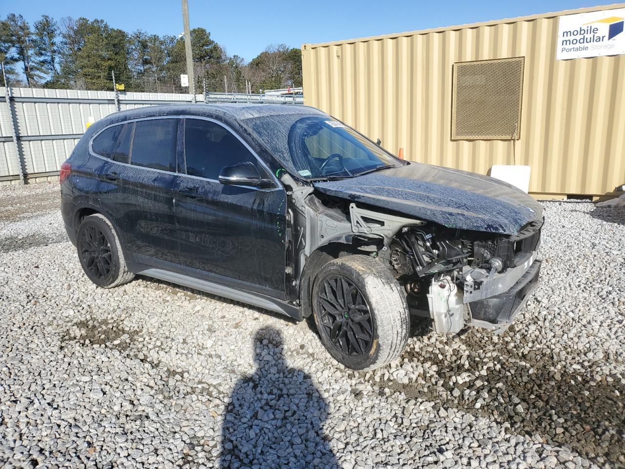 2019 BMW X1 VIN WBXHT3C58K5L35681 Copart auction photo, front end / undercarriage damage thumbnail 4