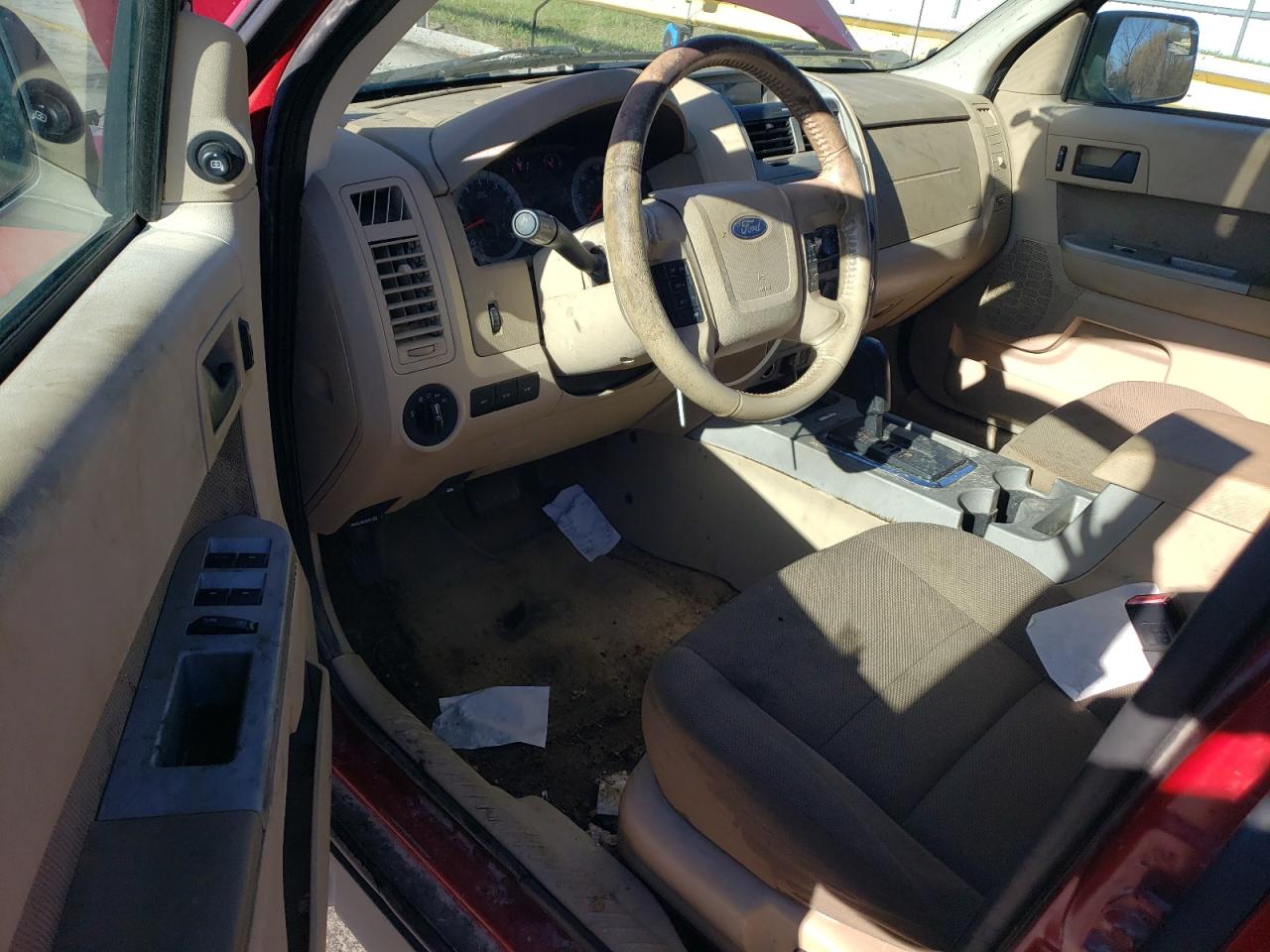 2010 Ford Escape VIN 1FMCU0DG9AKA69859 Copart auction photo, water/flood / front end damage thumbnail 8