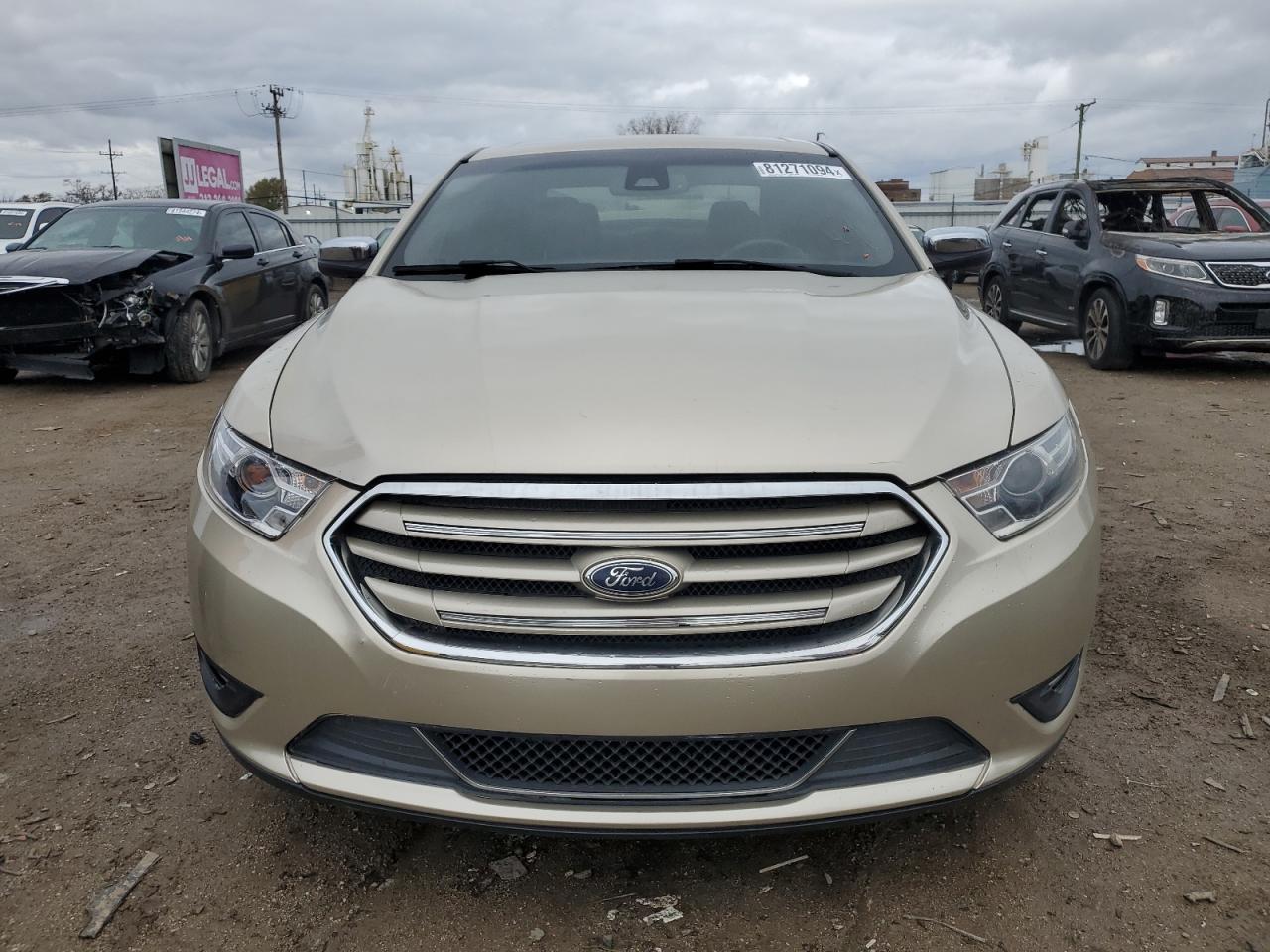 2018 Ford Taurus VIN 1FAHP2F83JG102284 Copart auction photo, rear end / front end damage thumbnail 5