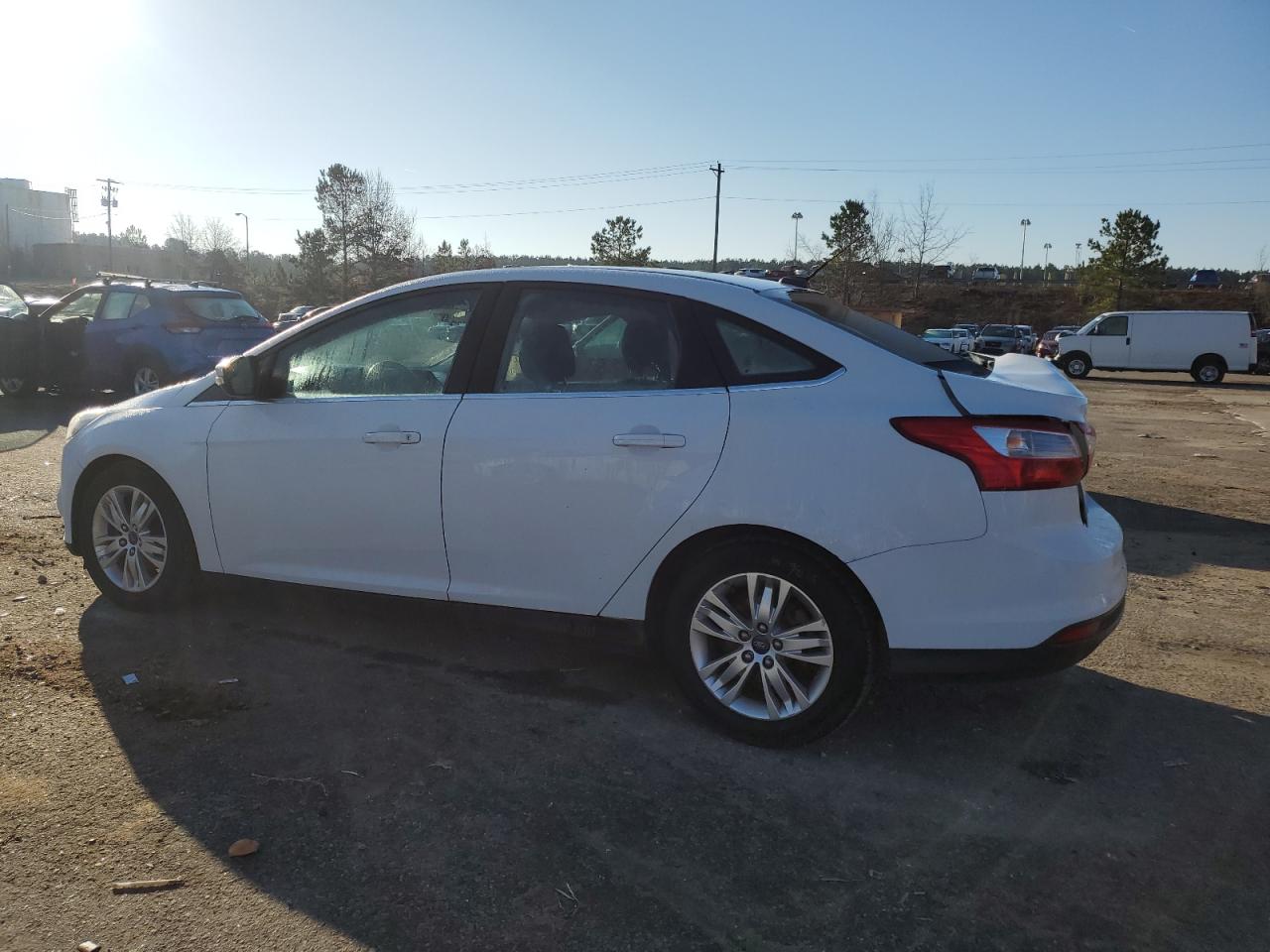 2012 Ford Focus VIN 1FAHP3H22CL367156 Copart auction photo, rear end damage thumbnail 2