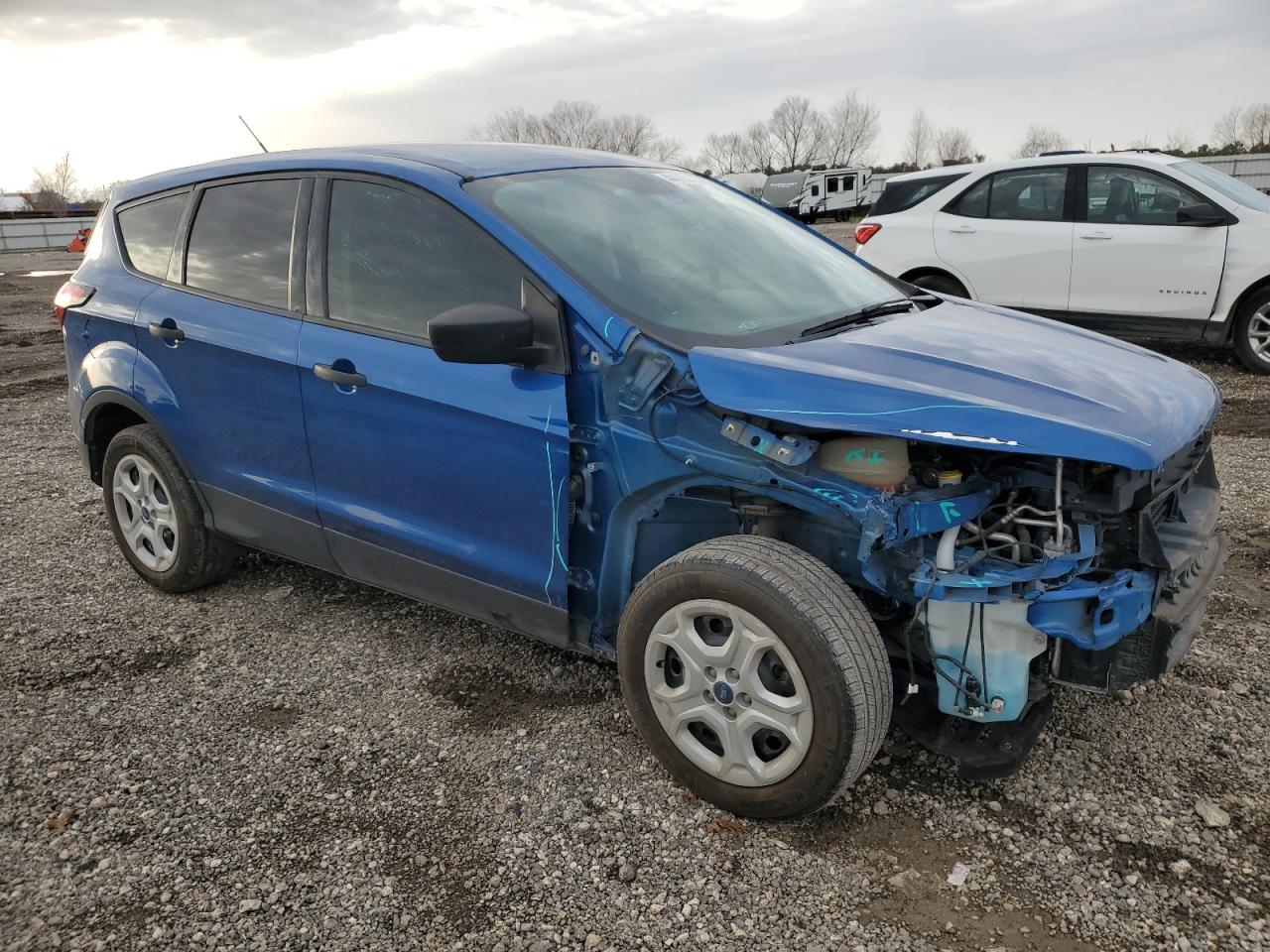 2019 Ford Escape VIN 1FMCU0F72KUA46524 Copart auction photo, front end / rear end damage thumbnail 4