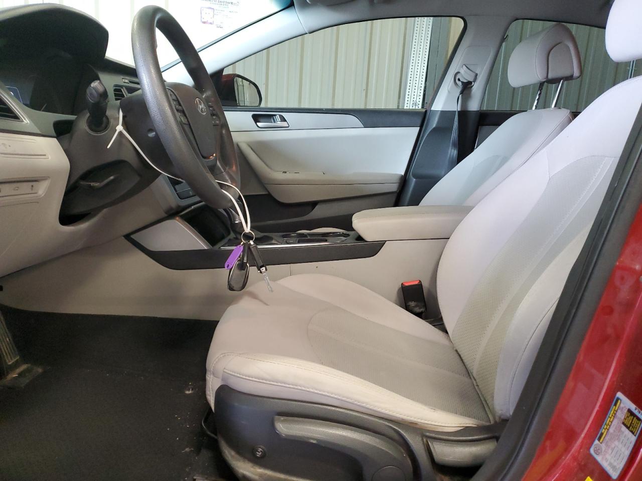 2016 Hyundai Sonata VIN 5NPE24AF3GH290449 Copart auction photo, top/roof damage thumbnail 7