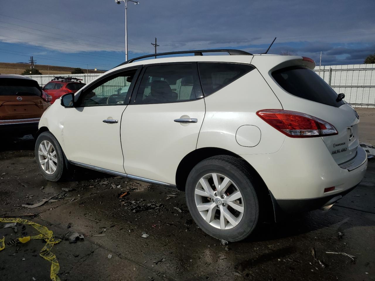 2011 Nissan Murano VIN JN8AZ1MW7BW169483 Copart auction photo, front end damage thumbnail 2
