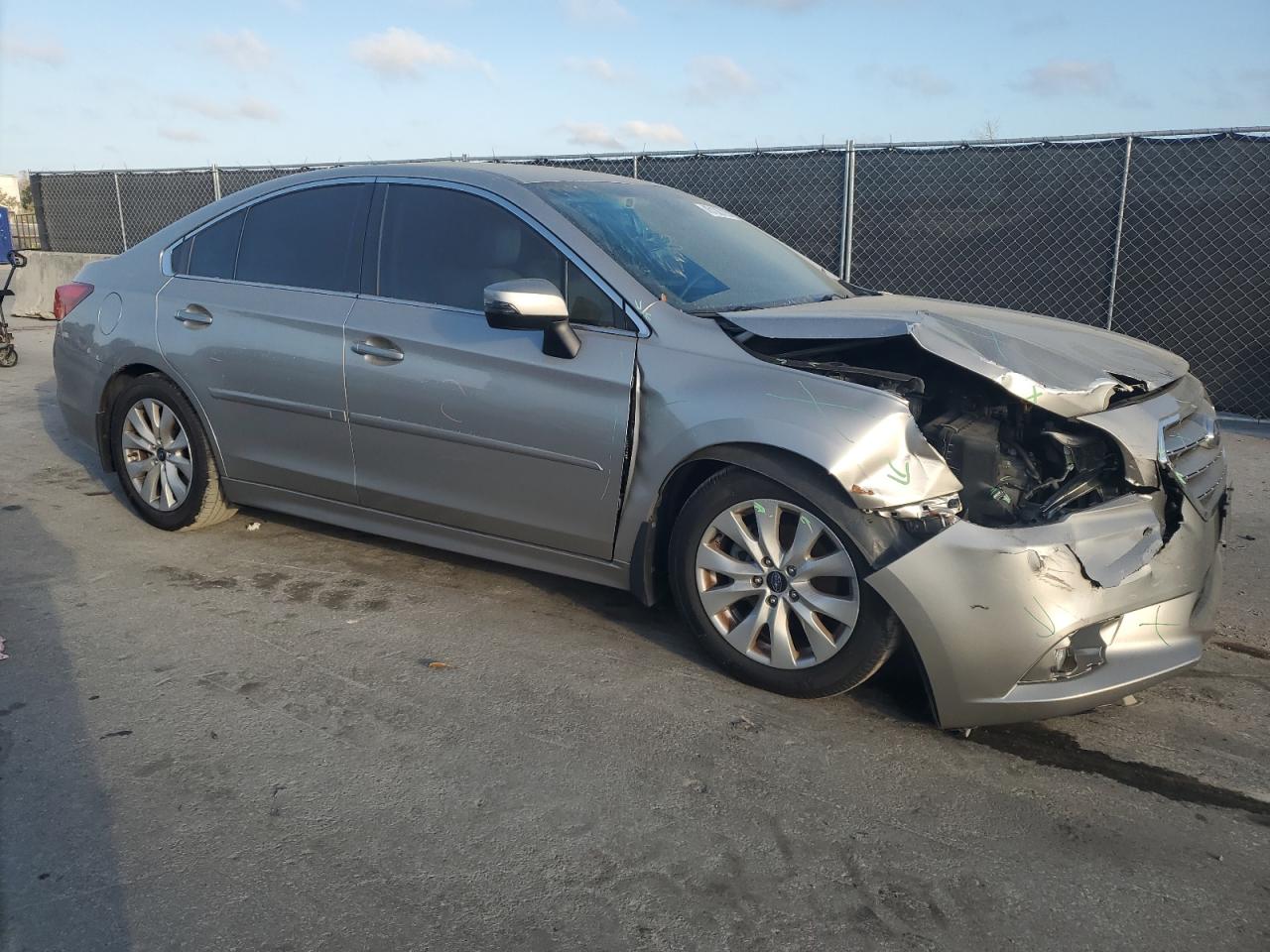2017 Subaru Legacy VIN 4S3BNAF68H3056368 Copart auction photo, front end damage thumbnail 4