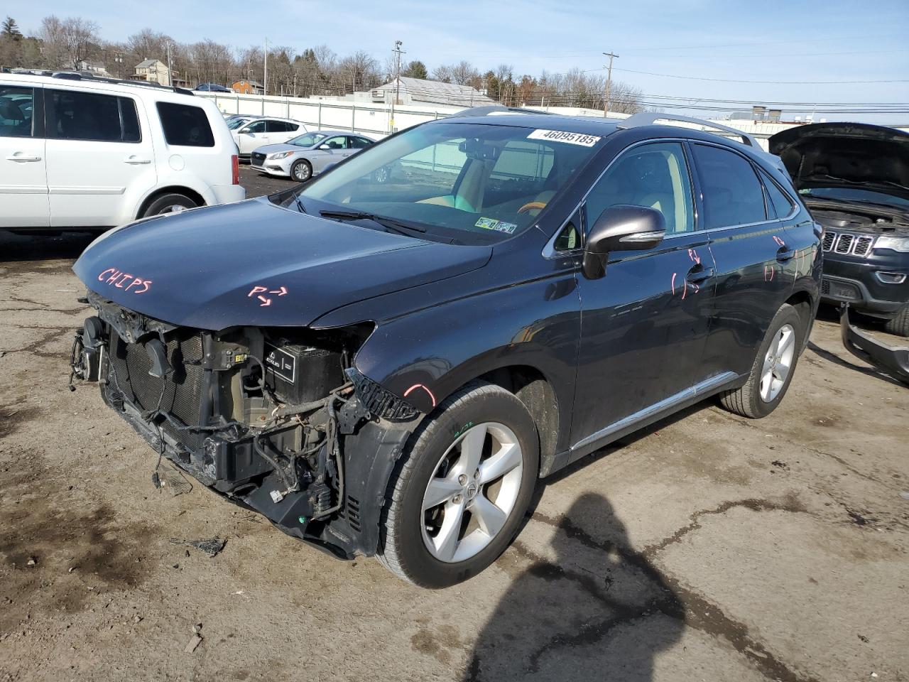 2010 Lexus RX VIN 2T2BK1BA8AC028789