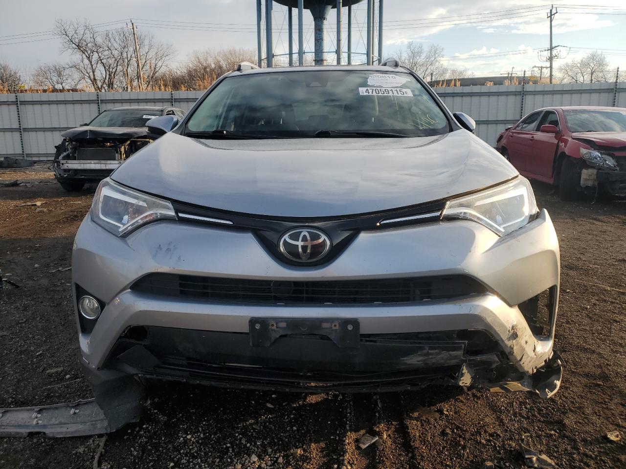 2018 Toyota RAV 4 VIN 2T3DFREV5JW719928 Copart auction photo, rear end / side damage thumbnail 5