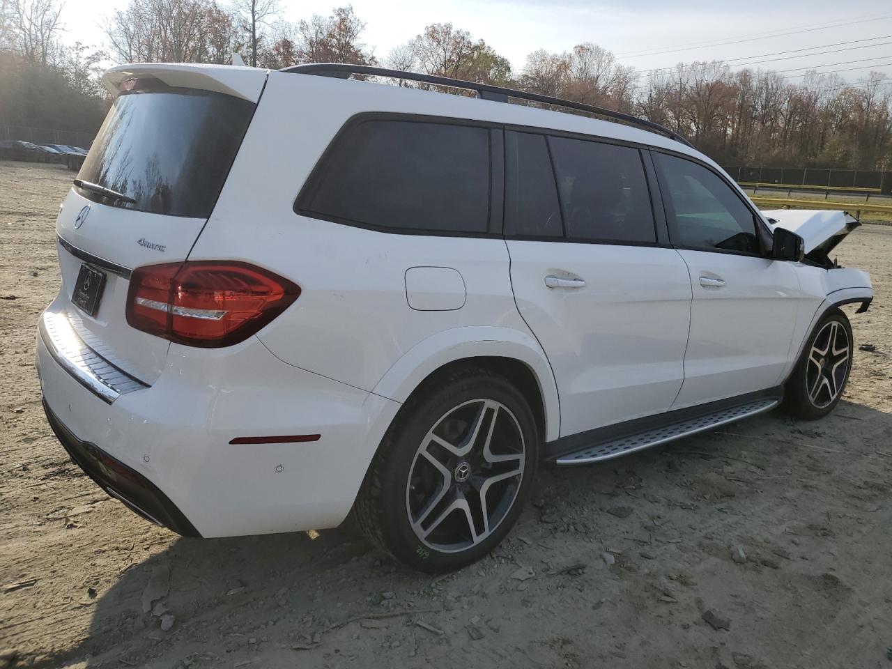 2018 Mercedes-Benz GLS-klasse VIN 4JGDF7DE0JB015355 Copart auction photo, front end damage thumbnail 3